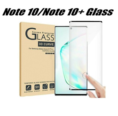 NOTE 10 / Plus Tempered Glass Screen Protector Case Friendly For Samsung Galaxy