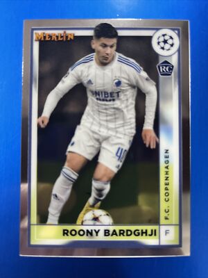 2022-23 Topps Merlin Chrome ROONY BARDGHJI Rookie Card RC Free Ship PWE  ️  