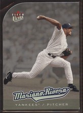 2005 Fleer Ultra PLATINUM MEDALLION Die-Cut Parallel #35 Mariano Rivera! HOF!