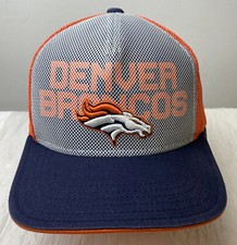 Denver Broncos NFL Youth Boys 8-20 Adjustable Team Colors Logo Hat /Cap /H-70