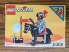 LEGO Castle: Black Knight (6009), complete, manual, no box, no extra pieces
