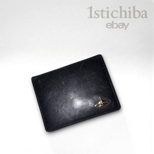 Vivienne Westwood Small Folding Wallet Multi-Card Pocket Black from Japan