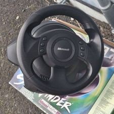 Microsoft Racing Wheel & Pedali per PC Sidewinder Precisione Leggi Descrizione