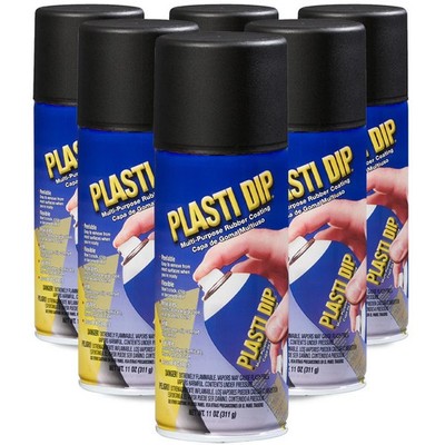 Rubberized Matte Black Spray, 11Oz