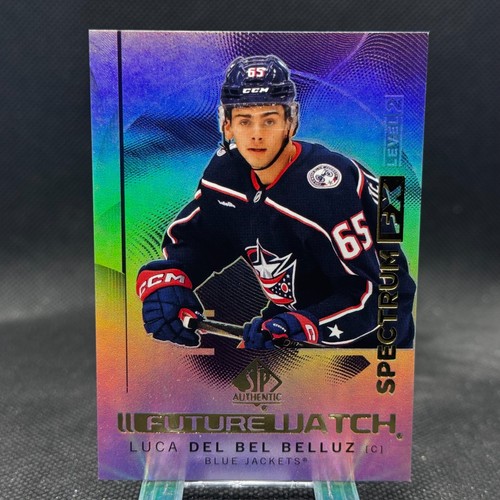Luca Del Bel Belluz 2024-25 UD SP Authentic Spectrum FX Future Watch #S-73
