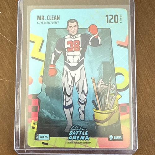 Bo Jackson Battle Arena ‘Mr. Clean’ Steve Garvery Debut Brawl Rad #RAD-715