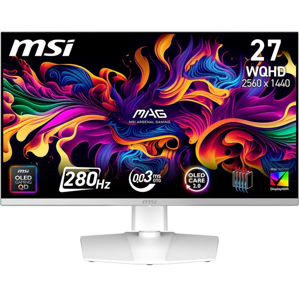 MSI MAG 272QPWDE X28 26.5 Zoll Wqhd Quantum Dot Panel 16:9 280 Hz Gaming Monitor-image