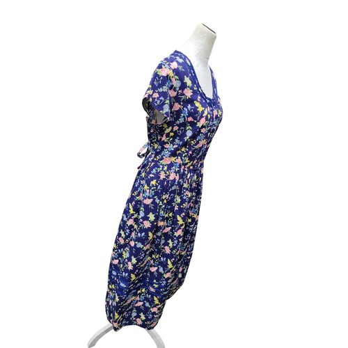 Vintage Lanz of Salzburg Women’s Floral Midi Dress Small Cotton Cottagecore - Imagen 12 de 13