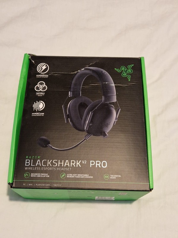 Razer BlackShark V2 Pro Wireless Over-Ear Gaming Headset - Black