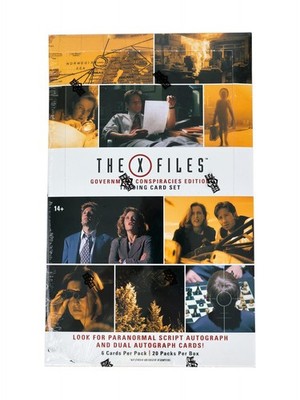 THE X-FILES: GOVERNMENT CONSPIRACIES EDITION HOBBY BOX (UPPER DECK 2025)
