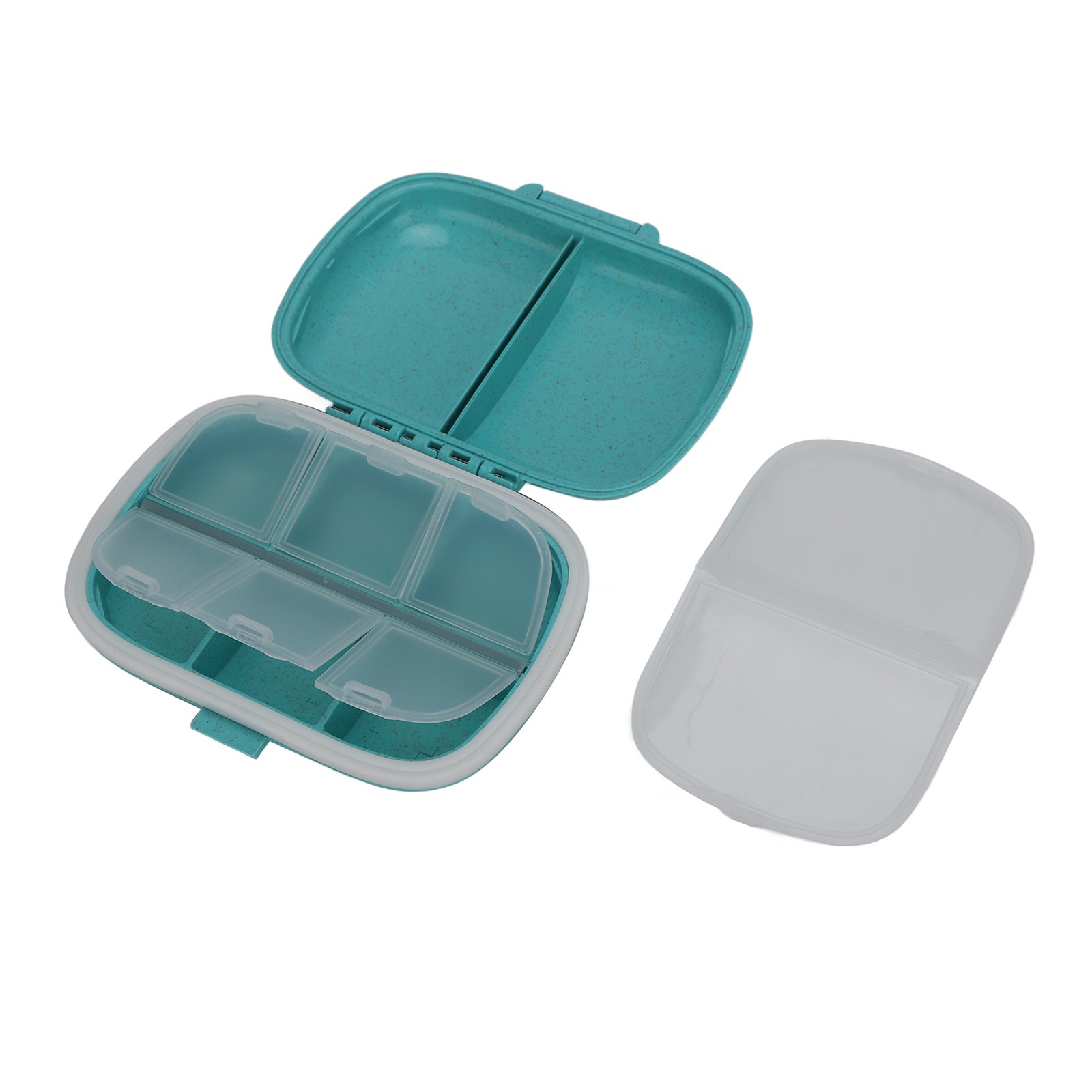NEW Travel Pill Case Portable 8 Compartments Medicine Organizer Small Daily Pill