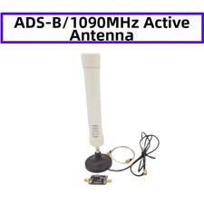 Active 1090MHz Antenna with Type C Terminal Block for RF Receiver Outdoor Use