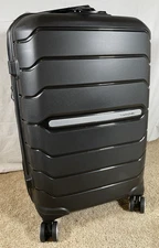 Samsonite 21" Freeform Hardside Carry-On Luggage with Spinner Wheels, Black