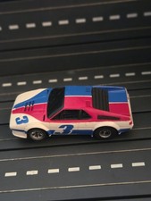 TOMY Aurora AFX BMW M1 - White Blue Red HO Slot Car Super Clean
