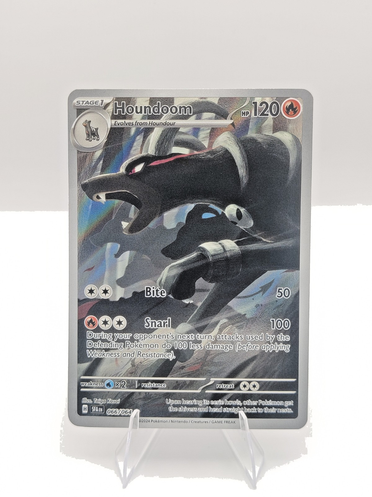 Pokemon 2024 Shrouded Fable Houndoom #66/64