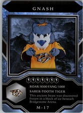 2021-22 Upper Deck MVP Mascot Gaming Cards #M17 Gnash - HKY