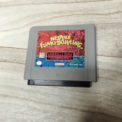 Nester's Funky Bowling Nintendo Virtual Boy Good Condition