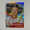 2022 Topps Chrome Platinum Anniversary #428 Red Schoendienst Refractor Cardinals