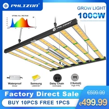 1000W Most Efficient Grow Lights Full Spectrum Samsung LED Indoor 6X6ft Coverage