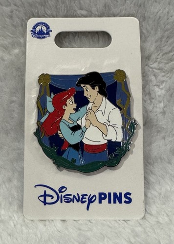 Neu Disney Parks Die kleine Meerjungfrau Prinzessin Arielle & Prinz Eric tanzende Anstecknadel - Bild 1 von 5