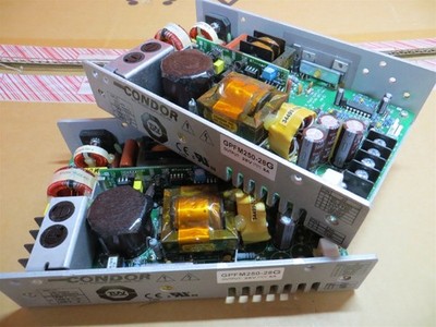 Lot of 2  Condor GPFM250-28G DC Power Supply Units See Description