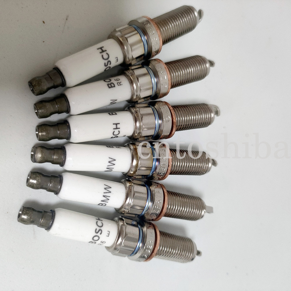 6PCS Spark Plug  12120037580 For BMW US