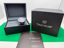 TAG Heuer Carrera CBM2112 Calibre 16 Stainless Steel Blue Dial Mens Watch 41mm 4