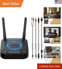 B06TX Bluetooth 5.3 Transmitter for TV to Wireless Headphone/Speaker, Bluetoo...