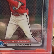 Topps 2024 Bowman Chrome Druw Jones #BCP-60 Rookie Arizona Diamondbacks MLB