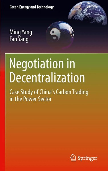 Ming Yang (U. A.) | Negotiation In Decentralization | Taschenbuch | Englisch-image