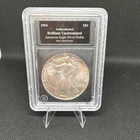 Bradford Exchange U.S. Mint American Eagle 1994 1 oz Silver Dollar .999 BU