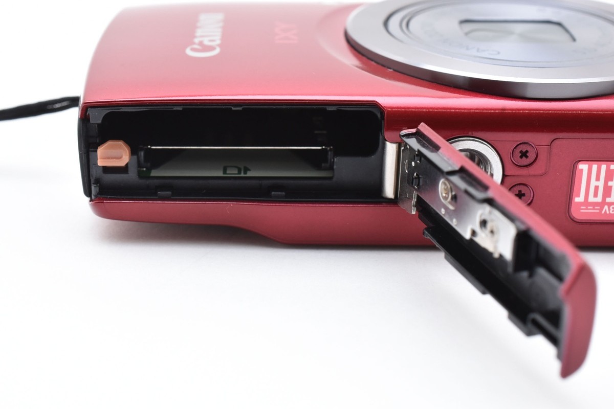 Canon IXY 150 PowerShot ELPH 160 Red Digital Camera English [Near