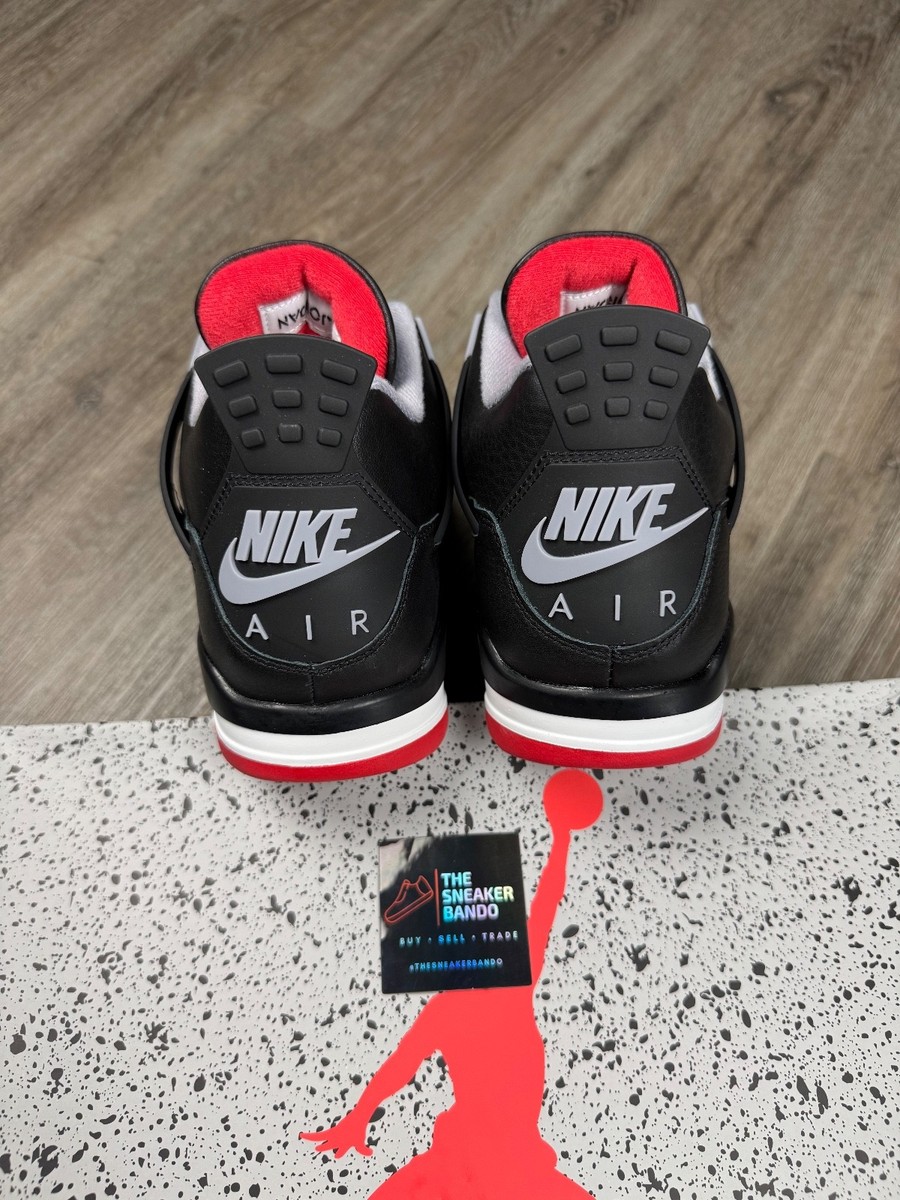 Air Jordan 4 Retro Bred Reimagined SHIPS NOW! | eBay