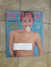 EXCELSIOR rivista vintage n. 40 Maggio 1989 Alessandra Mussolini