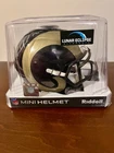 Orlando Pace Signed Rams Throwback Mini Helmet Inscribed “HOF 16 - Schwartz Holo