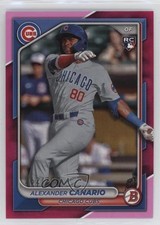 2024 Bowman Fuchsia Border 262/299 Alexander Canario #21 0z6e