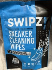 SWIPZ Sneaker Cleaning Wipes 12 Pack Individually Wrapped
