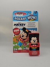 Melissa Doug Sticker Wow 24-Page Activity Pad Sticker Stamper,300 Stick