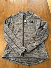 Womens Level Wear Full Zip Golf Jacket, Grey, NWT, M