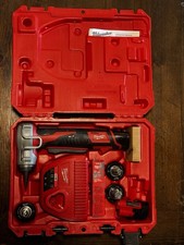 Milwaukee PEX expander w/3 bits, 2 M12 Batteries, charger, case 2474-20