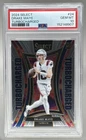 152148907 Drake Maye 2024 Panini Select #24 Turbocharged Rookie RC PSA 10