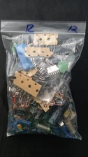 Mixed Lot of Assorted Electronic Components - Grab Bag - 1 lb! READ!!