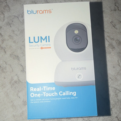blurams LUMI Indoor 1080p Wi Fi IP Camera Two Way Audio Local Storage Siren
