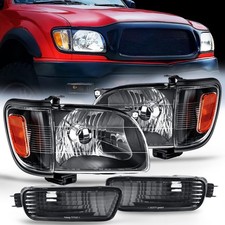 Headlight Assembly for 2001 2002 2003 2004 Toyota Tacoma Replacement Headlamp B