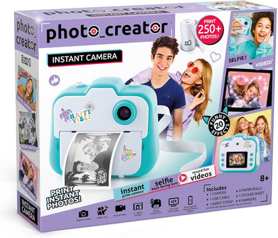 Photo Creator Instant Print Camera   Photo, Selfie and Video   Thermal Paper for