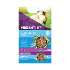 Guinea Pig Food Pellets Nutrient Rich Diet for Small Pets 5 lb Bag