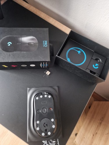 Logitech G Pro Wireless Gaming Maus, Schwarz - Photo 2/6