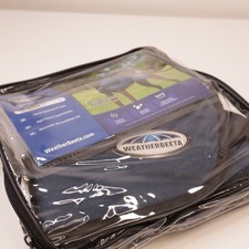 WeatherBeeta ComFiTec Classic Parka Dog Coat - Dark Blue - 35cm / 14" -