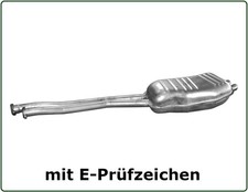 Endschalldämpfer für BMW 3er E36 325i 192PS Limo Coupe Cabrio Endtopf Auspuff
