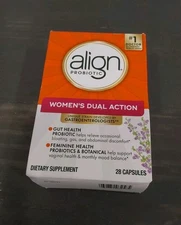 Align Womens Dual Action Probiotic Gut & Feminine Health 28 Capsules 06/2026+ Z